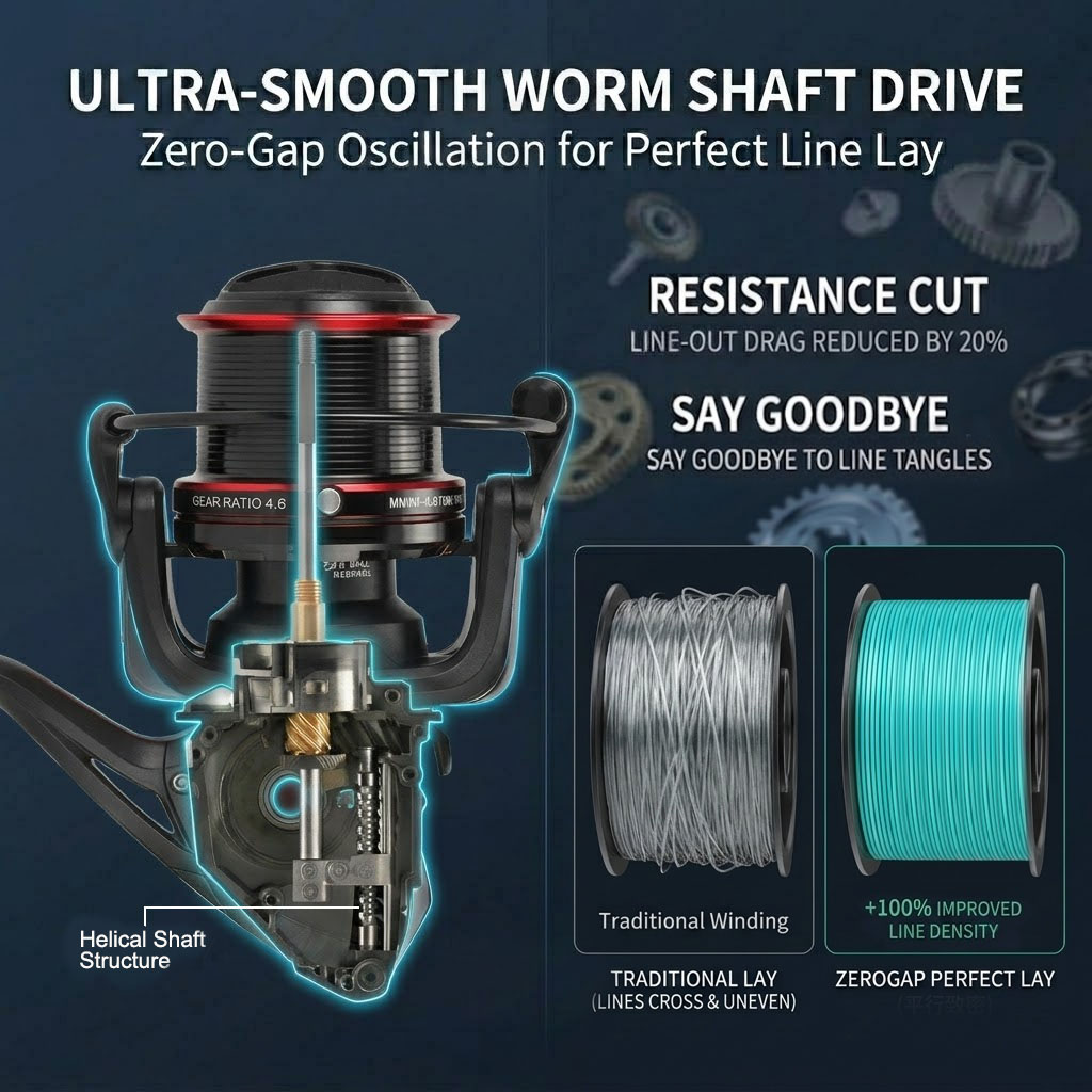 CAZULO Long Cast Spinning Reel - đánh giá và giá Daiwa Reel Bg