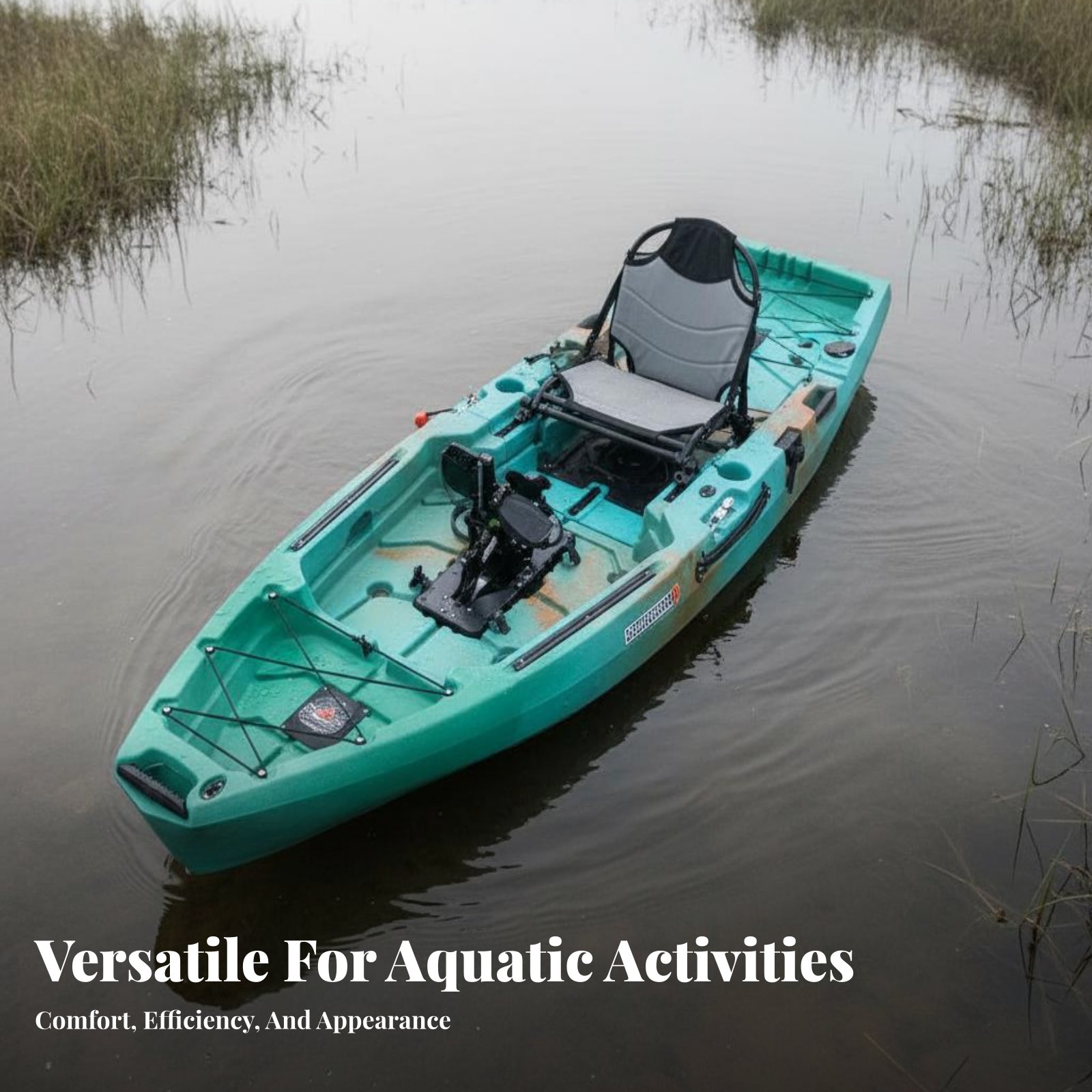 Pedal Drive Fishing Boat Folda - đánh giá và giá Fishing Kayak Sit On Top