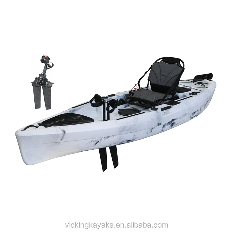 Foot Pedals Fin Pedal Drives W - đánh giá và giá Fishing Kayak Cart